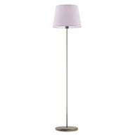 Lampy stojące - Lampa podłogowa LYSNE Vasto, 60 W, E27, jasnofioletowa/złota, 162,5x37 cm - miniaturka - grafika 1