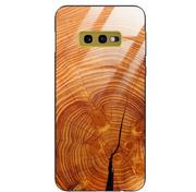 Etui i futerały do telefonów - Etui drewniane Samsung Galaxy S10e Old Fashion Wood Burnt Orange Forestzone Glass - miniaturka - grafika 1