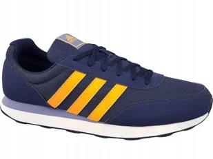 Adidas Run 60S HP2257 Racer Buty Męskie Granatowe - Buty sportowe męskie - miniaturka - grafika 1