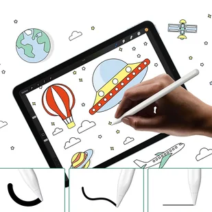 Rysik wielofunkcyjny Stylus Pen M2 do Apple iPad Air, Pro, Mini z funkcją Palm Rejection Biały - Części i akcesoria do laptopów - miniaturka - grafika 9