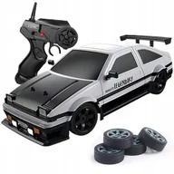 Zabawki zdalnie sterowane - Samochód zdalnie sterowany Duży RC Na Pilot Auto Do Driftu 4x4 Led Dym - miniaturka - grafika 1