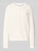 Swetry damskie - Kardigan z okrągłym dekoltem model 'DALO' - miniaturka - grafika 1