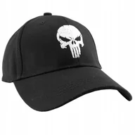 Czapki i chusty sportowe męskie - Czapka z Daszkiem Męska Damska Bejsbolówka Uniwersalna Regulowana Czarny - miniaturka - grafika 1