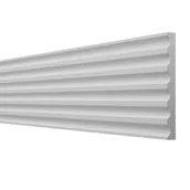 Sztukateria - Listwa ścienna lamelowa WP125B/12 z polistyrenu 12.5 x 270 cm DMS - miniaturka - grafika 1