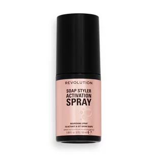 Makeup Revolution Soap Styler aktywujący spray do brwi Soap Styler + 50 ml - Utrwalacze do makijażu - miniaturka - grafika 1