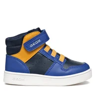 Buty dla chłopców - Sneakersy Geox B Eclyper Boy B465LA 000BC C4227 M Niebieski - miniaturka - grafika 1