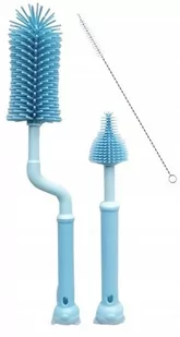 Szczotka Do Butelek Smoczków Silikonowa Zestaw - Inne akcesoria do pielęgnacji dzieci Szczotka Do Butelek Smoczków Silikonowa Zestaw - Inne akcesoria do pielęgnacji dzieci - miniaturka - grafika 1