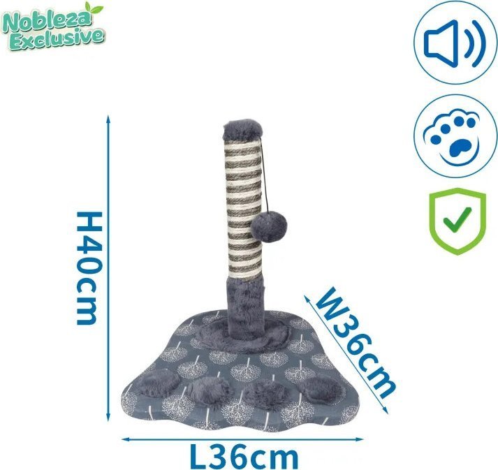 Nobleza Nobleza Exclusive drapak-legowisko w kształcie łapy dla kota Nobleza Exclusive drapak-legowisko w kształcie łapy dla kota