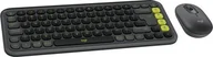 Zestawy myszka + klawiatura - Zestaw klawiatura i mysz Logitech POP ICON Combo Grafitowy - miniaturka - grafika 1