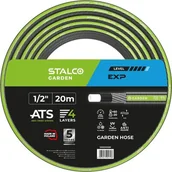 Węże ogrodowe i zraszacze - Stalco Wąż ogrodowy GARDEN S102041220 Ats Exp 1/2” 20 m - miniaturka - grafika 1