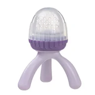 Sztućce dla dzieci - Gryzak silikonowy do podawania pokarmu, piwonia, b.box - miniaturka - grafika 1