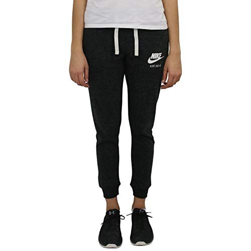 Nike Damskie spodnie Gym VNTG Spodnie, Black/Sail, XXL, 883731