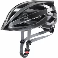 Kaski rowerowe - UVEX Air Wing Kask rowerowy Dzieci, szary/czarny 52-57cm 2022 Kaski dla dzieci S4144262415 - miniaturka - grafika 1