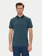 Koszulki męskie - Blend Polo 20718252 Granatowy Regular Fit - miniaturka - grafika 1
