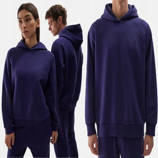BLUZA DRESOWA 4F UNISEX XL MĘSKA DAMSKA Z KAPTUREM TSWSU1314 AW24 - Bluzy damskie - miniaturka - grafika 1
