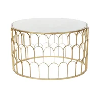 Ławy i stoliki kawowe - DKD Home Decor Emaga Stolik DKD Home Decor Marmur Żelazo (87 x 87 x 51.5 cm) S3023030 - miniaturka - grafika 1