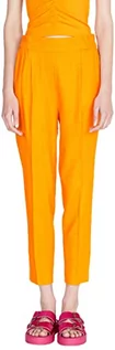 Spodnie damskie - Sisley Spodnie damskie 484QLF00S majtki, pomarańczowe 3Z9, 38, Pomarańczowy 3z9, 38 - grafika 1
