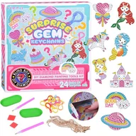 Zabawki kreatywne - Kreatywny kalendarz adwentowy wyklejanka haft diamentowy breloczki ZA6019 EDUKAMP - miniaturka - grafika 1