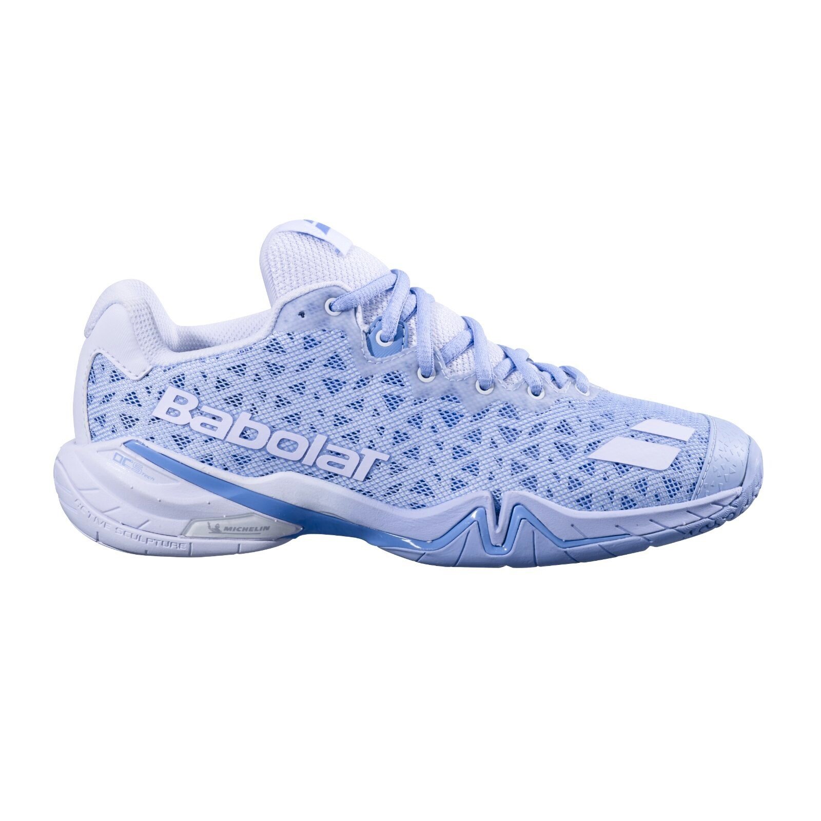 Damskie buty gimnastyczne Babolat Shadow 4 Women Snow/Blue EUR 38,5