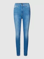 Spodnie damskie - Jeansy o kroju skinny fit z 5 kieszeniami model ‘MAYE’ - miniaturka - grafika 1