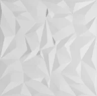 Panele ścienne i boazeria - Elior 12 sztuk białych nowoczesnych paneli na ścianę H9-P71 - miniaturka - grafika 1