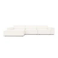 Narożniki - Beżowy narożnik (lewostronny) Jodie – Micadoni Home - miniaturka - grafika 1