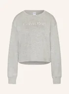 Moda i Uroda OUTLET - Calvin Klein Koszulka Rekreacyjna Modern Terry grau - miniaturka - grafika 1