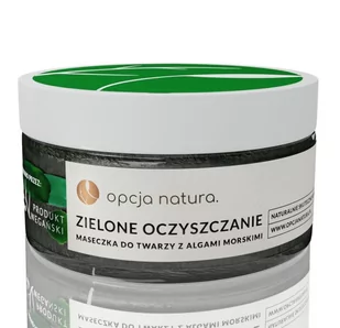 Opcja.natura Opcja.natura Zielone Oczyszczanie Maseczka z Algami Morskimi 100 ml CD1C-24341 - Maseczki do twarzy - miniaturka - grafika 1