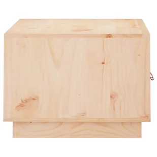 Lumarko Stolik kawowy, 80x50x35 cm, lite drewno sosnowe - Ławy i stoliki kawowe - miniaturka - grafika 9