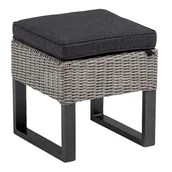 Fotele i krzesła ogrodowe - Pufa ogrodowa KETTLER Palma 0103403-5500 Popielato-antracytowy - miniaturka - grafika 1