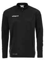 Koszulki i topy damskie - uhlsport uhlsport SCORE 1/4 ZIP TOP T-shirty, czarny/biały, 128 100214601 - miniaturka - grafika 1