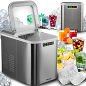 Kostkarki do lodu - Kostkarka do lodu Heckermann Kostkarka do lodu Heckermann YT-E-005AN Ekspresowy lód maszyna do kostek - miniaturka - grafika 1