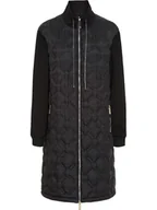 Kurtki damskie - TicketWOMAN Płaszcz pikowany "Cecilia" w kolorze czarnym - miniaturka - grafika 1