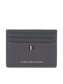 Etui na dokumenty i karty - Tommy Hilfiger Etui na karty kredytowe Th Central Cc Holder AM0AM11858 Szary - miniaturka - grafika 1
