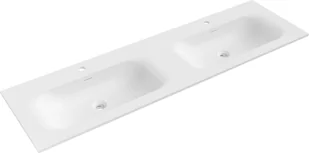 Mexen Vela umywalka wpuszczana w blat podwójna 161 x 46,5 cm, biała mat - 25231601D - Umywalki Mexen Vela umywalka wpuszczana w blat podwójna 161 x 46,5 cm, biała mat - 25231601D - Umywalki - miniaturka - grafika 1
