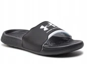 Klapki i japonki męskie - KLAPKI męskie UNDER ARMOUR 3027219-001 na basen lekkie piankowe 40 - miniaturka - grafika 1