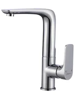 Baterie kuchenne - Hydroland Bateria zlewozmywakowa chrom SENJA B655 - miniaturka - grafika 1