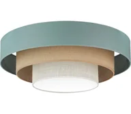 Lampy sufitowe - Duolla-LED Plafon LUNETA LED/26W/230V śr. 60 cm 4000K turkusowy/beżowy - miniaturka - grafika 1