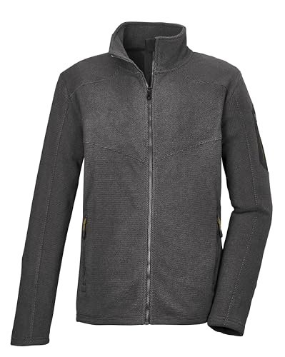 killtec Męska kurtka z mikropolaru/kurtka polarowa ze stójką KOW 90 MN KNTFLC JCKT, średnioszara, 3XL, 41823-000