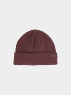 Czapki damskie - Czapka zimowa 4F 4FAW23ACAPM307 61S czerwony one size - miniaturka - grafika 1