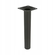 Meble modułowe i akcesoria - Noga meblowa okrągła 20cm Czarna - miniaturka - grafika 1