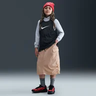 Spódnice - Spódnica dla dużych dzieci (dziewcząt) Nike Sportswear - Brązowy - miniaturka - grafika 1