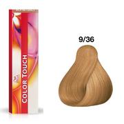 Farby do włosów i szampony koloryzujące - Wella Color Touch 9/36 Bezamoniakowa Farba 60ML - miniaturka - grafika 1