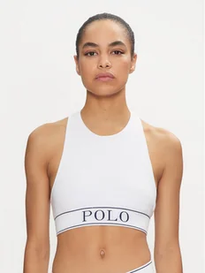 Polo Ralph Lauren Biustonosz top 4P3007 Biały - Koszulki sportowe damskie - miniaturka - grafika 1