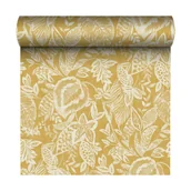 Tapety - Tapeta Vinstra 171802 liście żółta winylowa na flizelinie - miniaturka - grafika 1