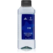 Kosmetyki do kąpieli - Adidas Uefa Champions League Star Edition aromatyczny żel pod prysznic 400ml - miniaturka - grafika 1