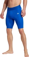 Bielizna sportowa męska - Podspodenki męskie adidas Techfit Tight niebieskie JN7400 XL - miniaturka - grafika 1
