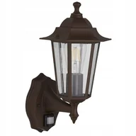 Lampy ogrodowe - Kinkiet ogrodowy Lampa elewacyjna z czujnikiem ruchu Latarnia SuperLED - miniaturka - grafika 1