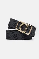 Paski - Guess pasek dwustronny MIETTA damski kolor szary BW9184 P4435 - miniaturka - grafika 1