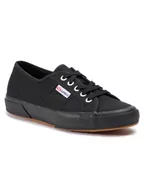 Trampki damskie - Superga Tenisówki 2750 Cotu Classic S000010 Czarny - miniaturka - grafika 1